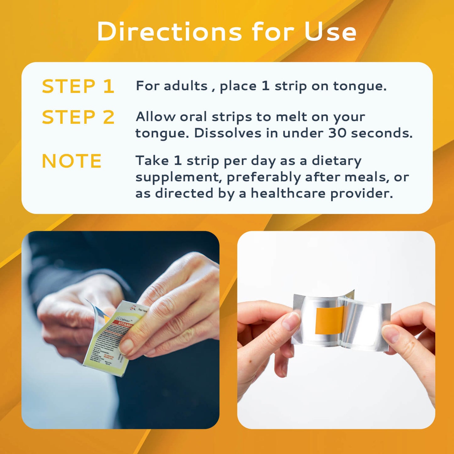 Calmour Immune Boost Vitamin D3 Strips