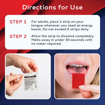 Calmour Caffeine Plus Strips