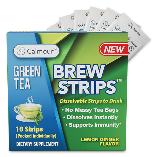 Calmour Green Tea Energy Brew Strips