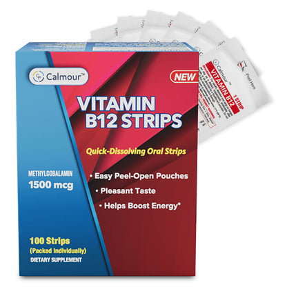 Calmour Instant Energy Vitamin B12 Strips