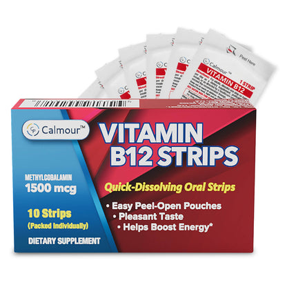 Calmour Instant Energy Vitamin B12 Strips