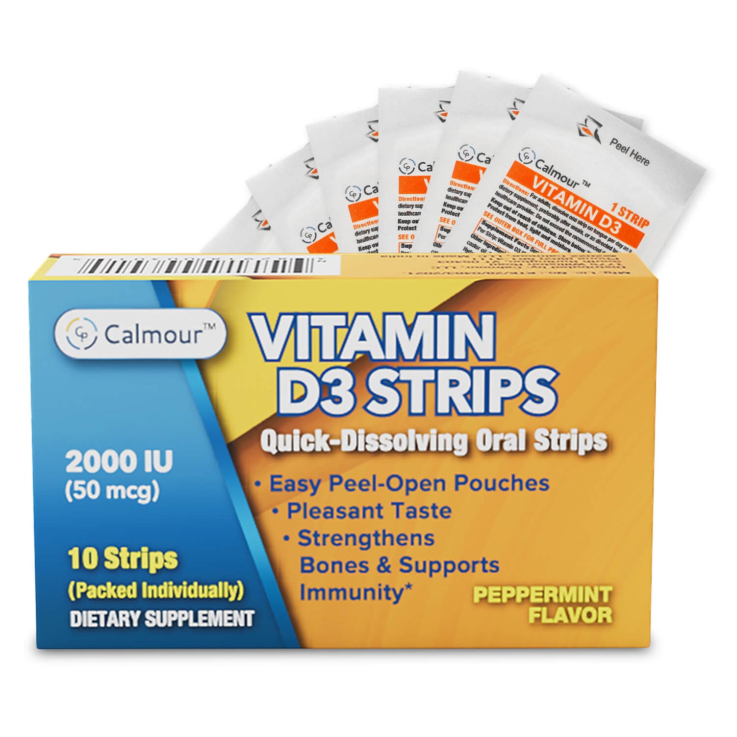Calmour Vitamin D3 Strips