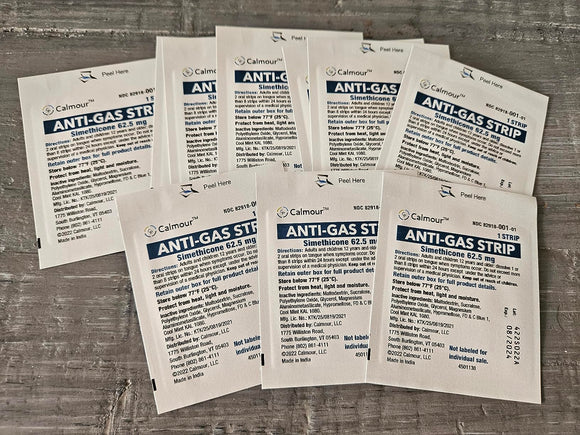 A handful of Calmour sachets